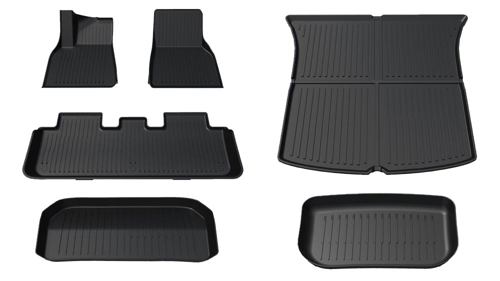 Tesla model deals y floor mats