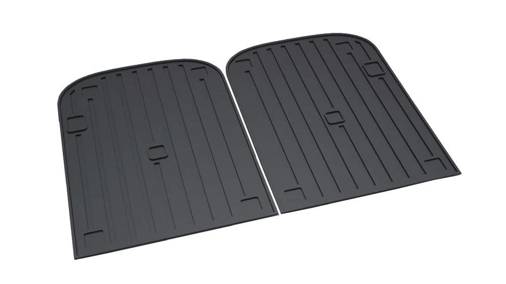 2021-2024 Tesla Model X Third Row Seats Back Cover Mats (6, 7 Seater)