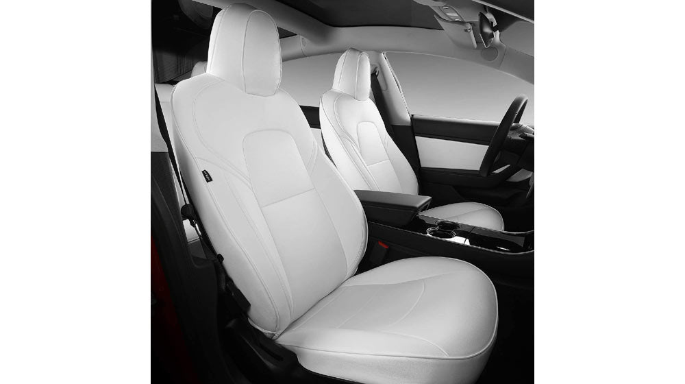 Tesla model y white 2024 seat covers