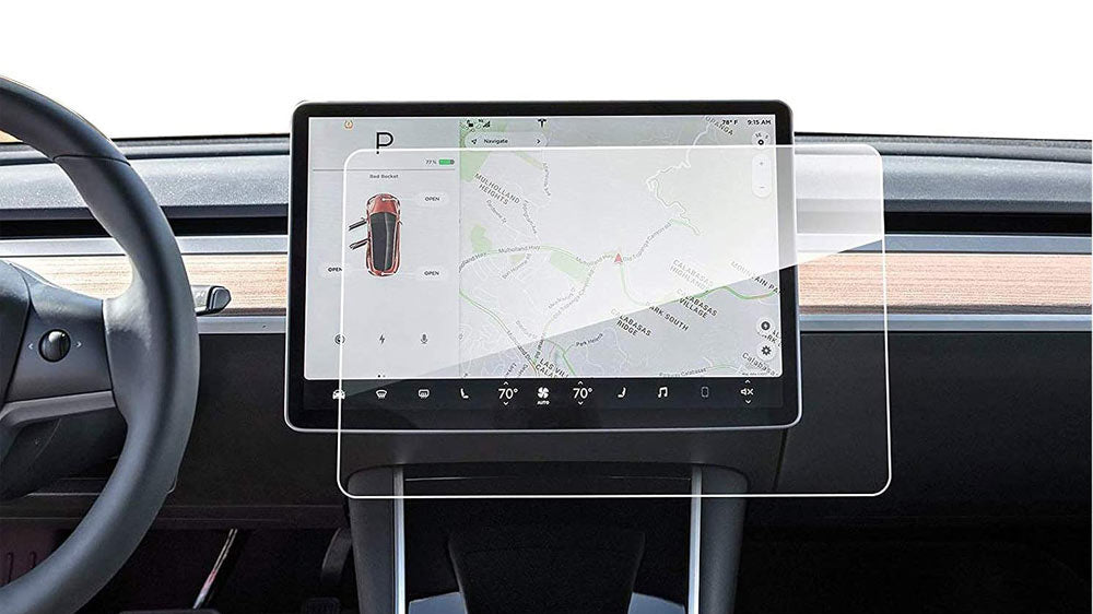 Tesla y screen deals protector