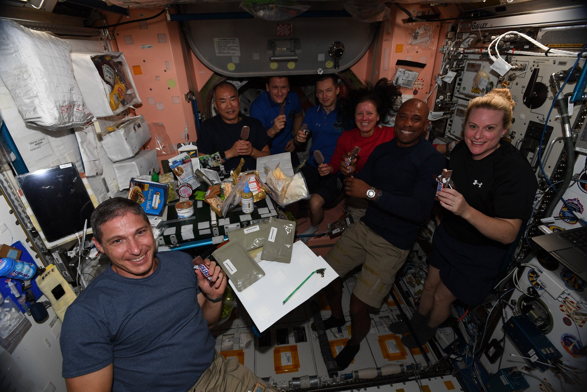 NASA, SpaceX Crew-1 Astronauts are Celebrating Thanksgiving at the Spa