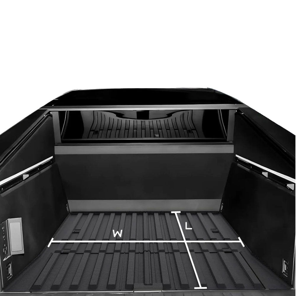 Tesla Cybertruck Cargo Bed Dimensions and Size