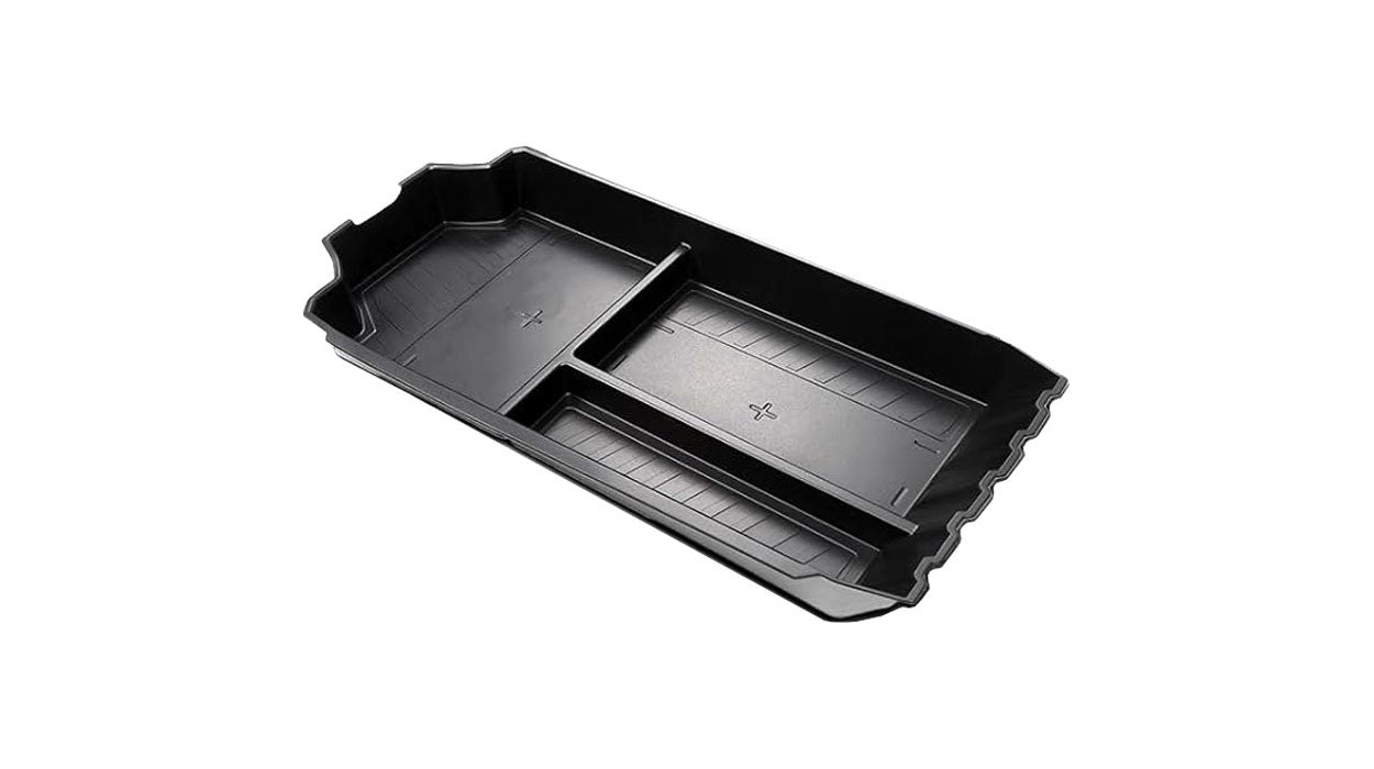 Tesla Cybertruck Center Console Lower Tray Organizer - 2