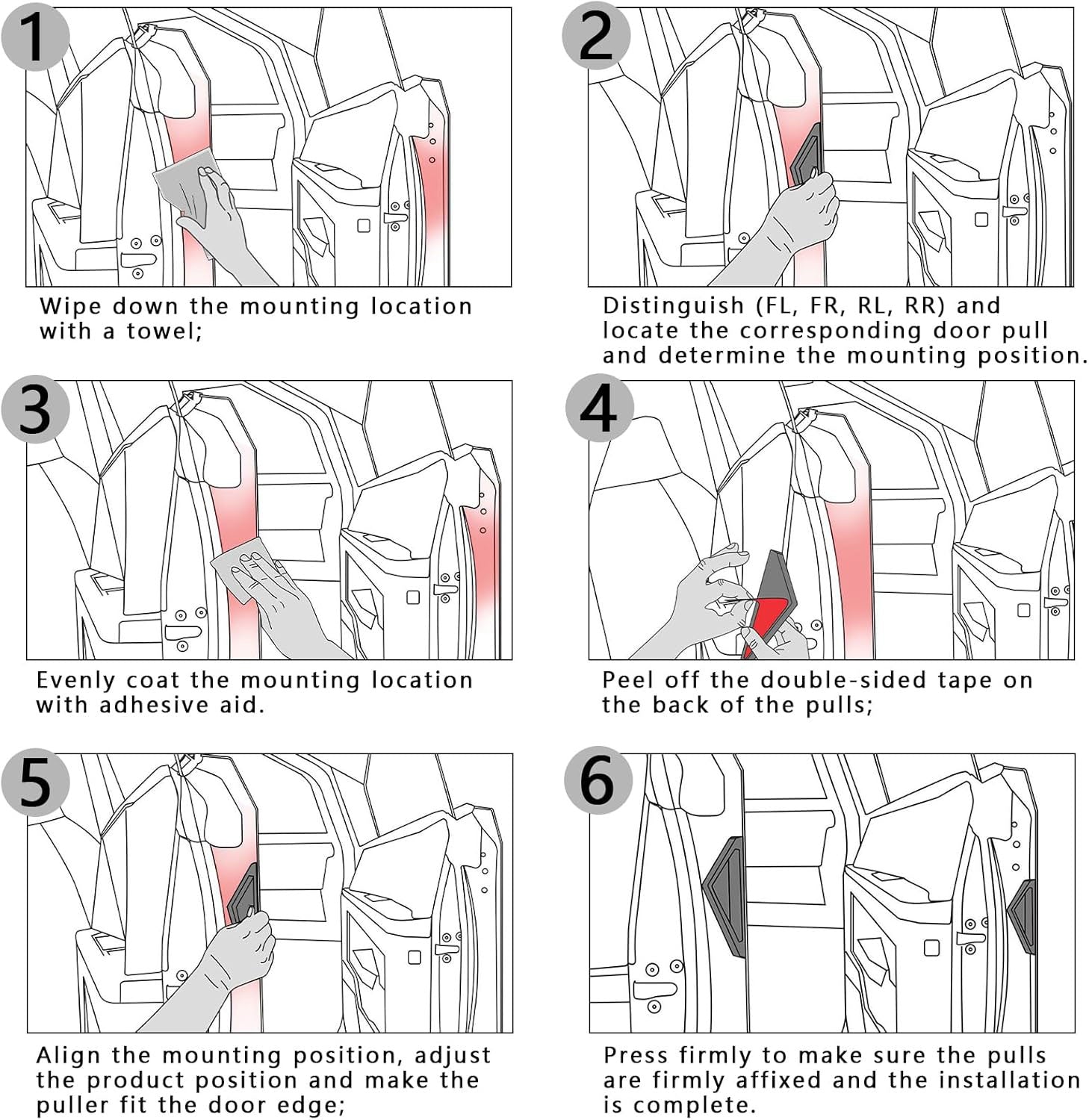 Tesla Cybertruck Inside Door Handles - 8