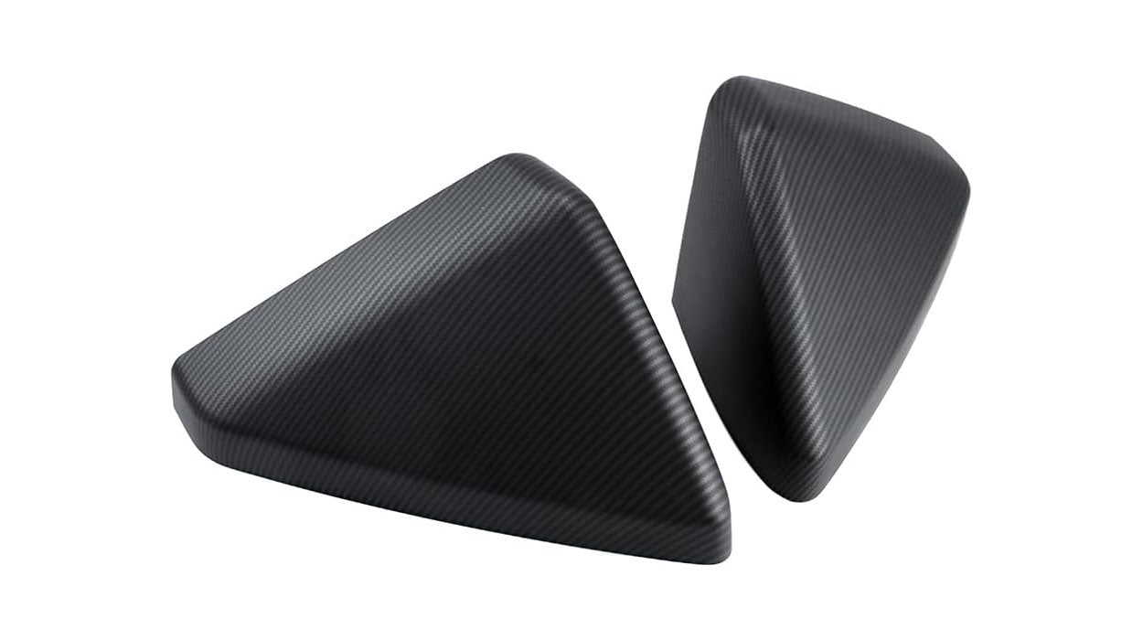 Tesla Cybertruck Mirror Covers - Matte Carbon Pattern - 5