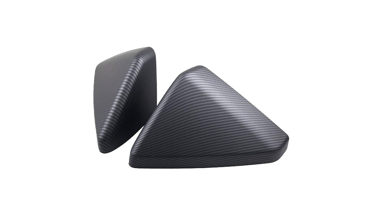 Tesla Cybertruck Mirror Covers - Matte Carbon Pattern