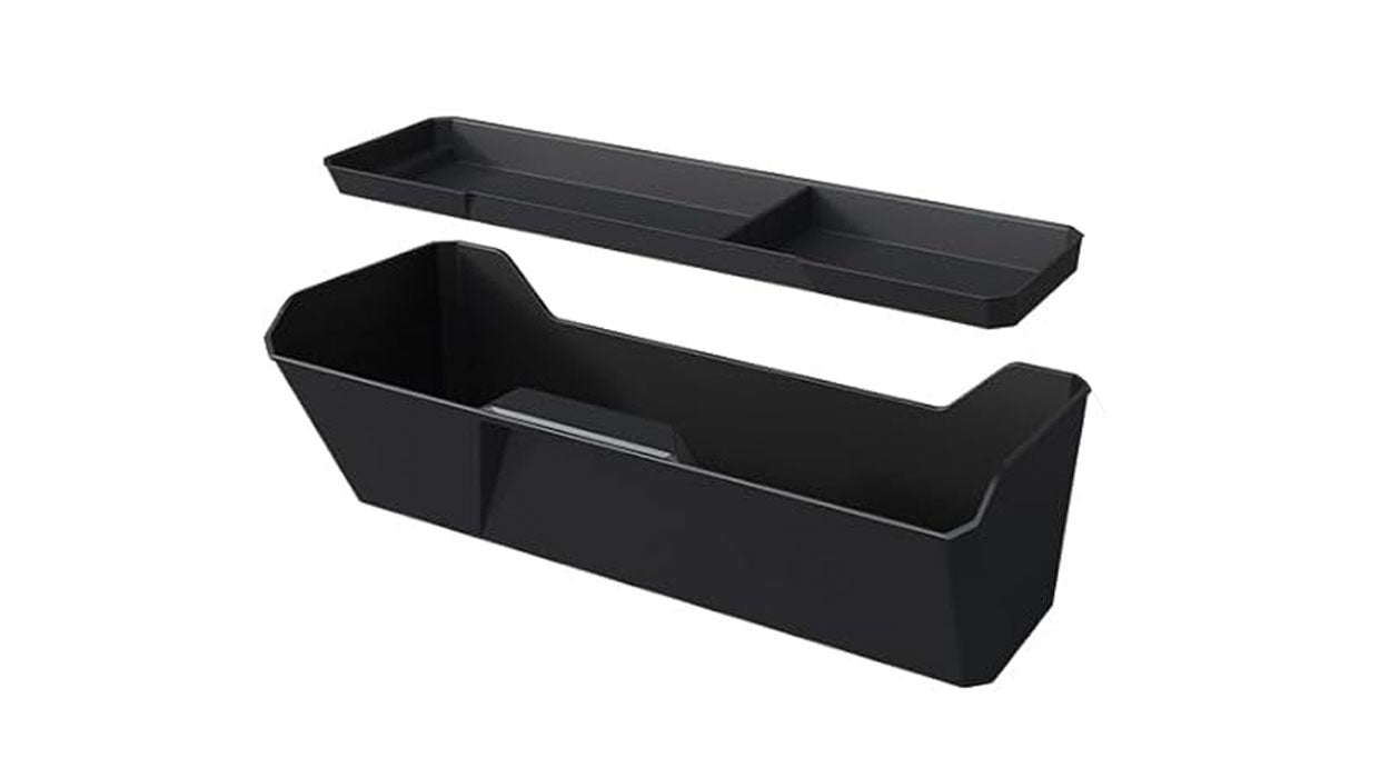 Tesla Cybertruck Underseat Storage Bin - Front - 2