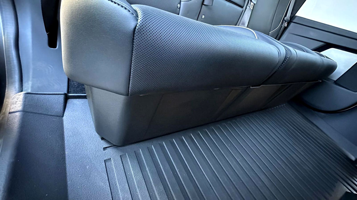 Tesla Cybertruck Underseat Storage Bin - Rear - 9