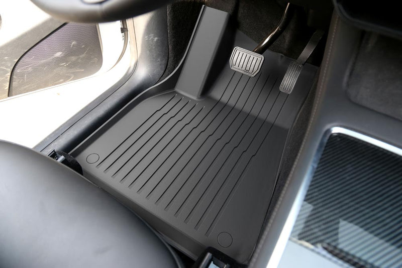 2020-2025 Tesla Model Y Floor Mats & Rear Trunk Mat (5 Seater)