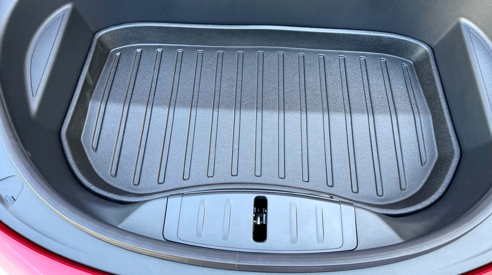 Tesla Model 3 Tapis de coffre avant Frunk Cargo Liner - Découpe de  stratification 3D (2017-2023)