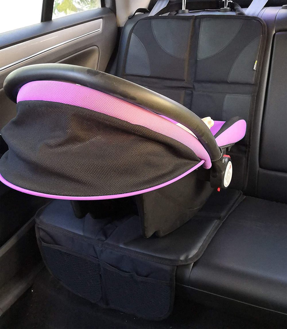 Car seat seat clearance saver