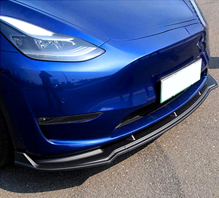 Für Tesla Model Y Seitenfenster Spoiler Splitter Abdeckung Trim