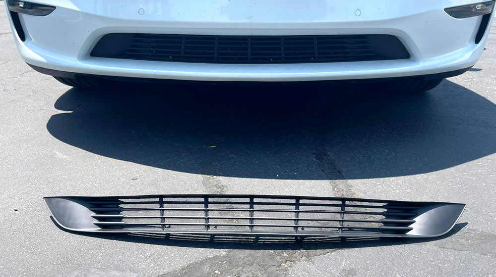 Tesla Model 3 Model Y front bumper grille outline molding