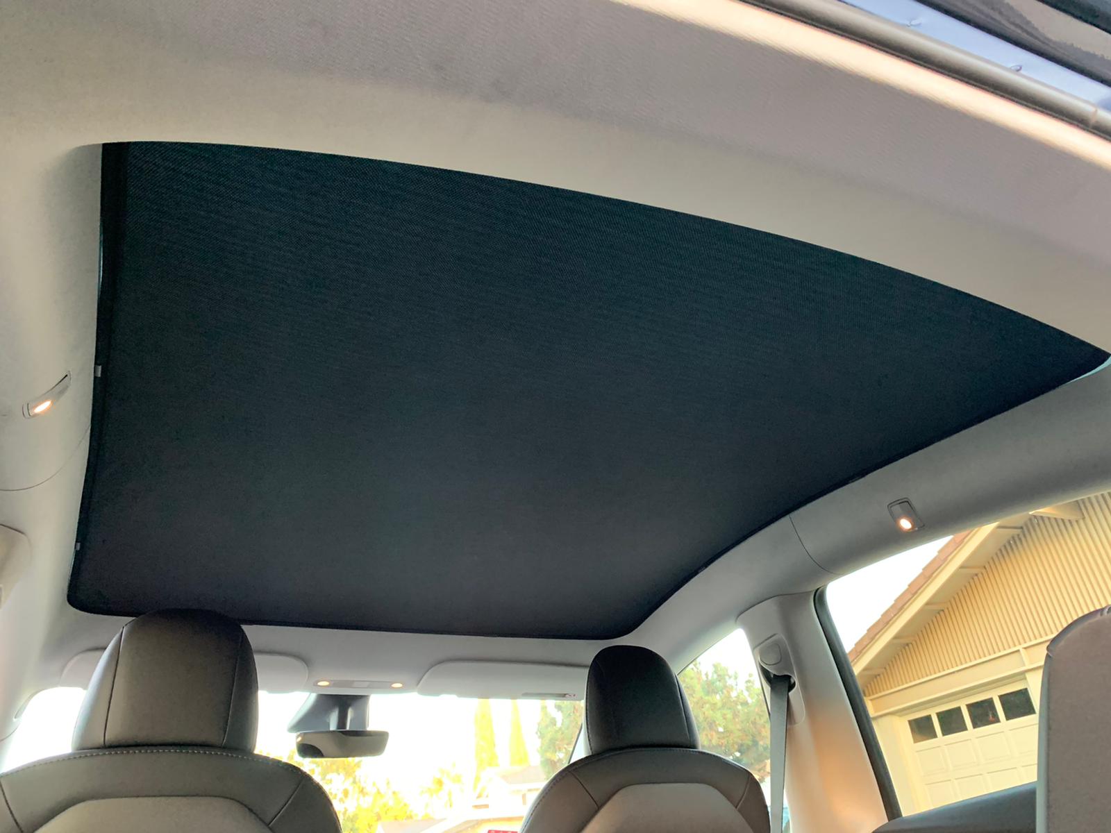 TEMAI Tesla Model 3 Sunshade Front & Rear Glass Roof Sun Shades with  Skylight Reflective Covers Set of 4 (2023 2022 2021 Model 3